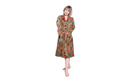 FC Velvet Robes Deep Olive