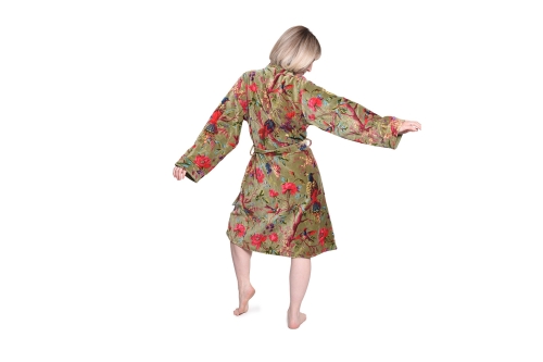 FC Velvet Robes Deep Olive