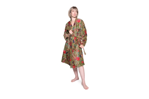 FC Velvet Robes Deep Olive