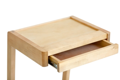Futon Company Birch Ledge Table With Drawer