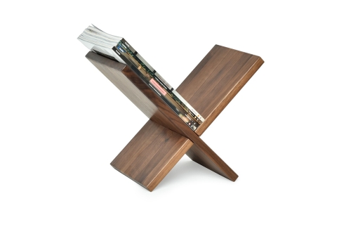 Dale Magazine Rack Walnut
