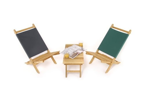 FC Oak Mini Deck Table and Chairs