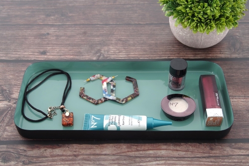 FC Enamel Rectangular Tray Fjord Blue