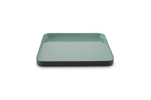 FC Enamel Square Tray Fjord Blue