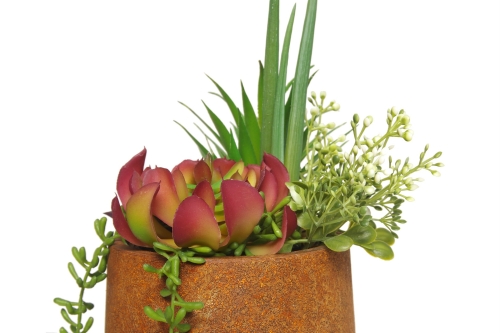 FC Large Moab Succulent Garden Faux Plant