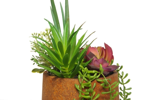 FC Large Moab Succulent Garden Faux Plant