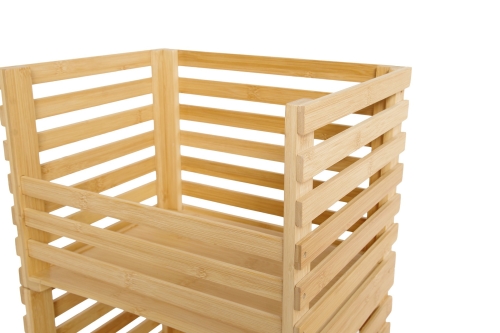 FC Hugo Stacking Bamboo Rolling Storage