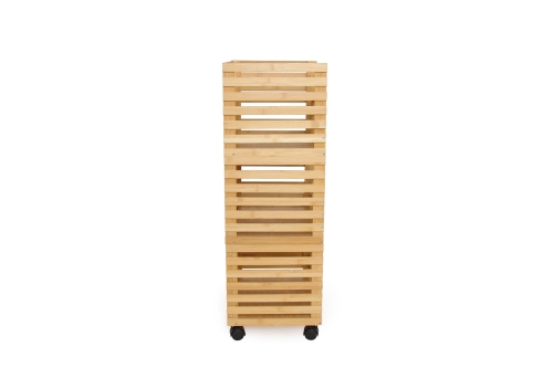 FC Hugo Stacking Bamboo Rolling Storage