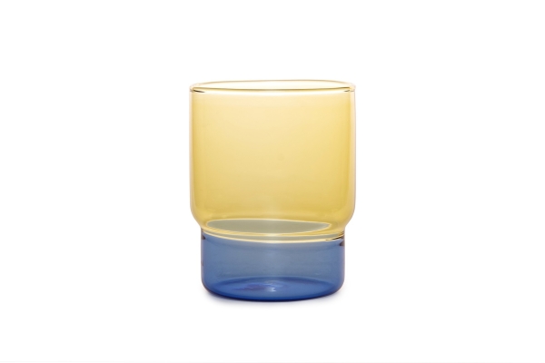 Ravenna Stacking Tumbler (Sauterne & Blue)
