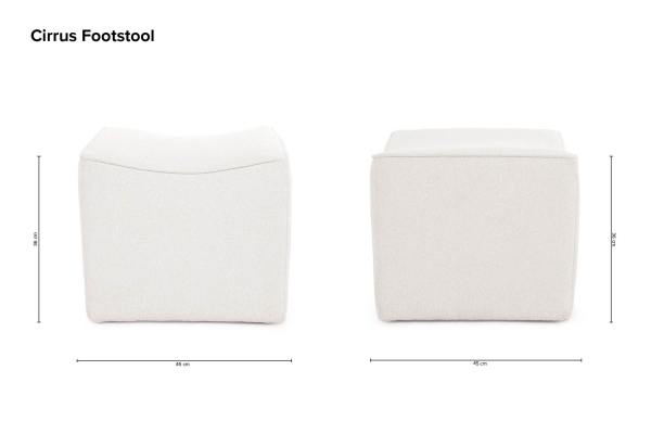 Cirrus Footstool