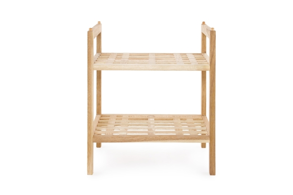 FC Walnut Shoe Rack