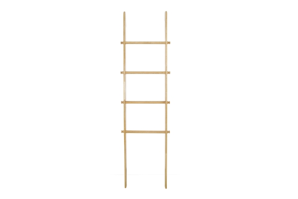 FC Oak Leaning Towel Ladder