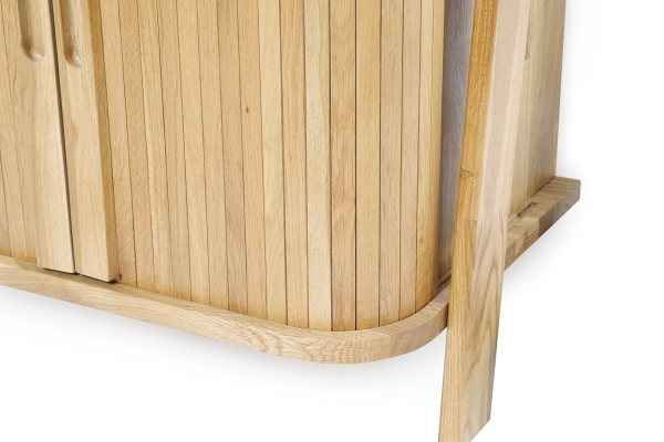 FC Tambour Narrow Leaning Cabinet