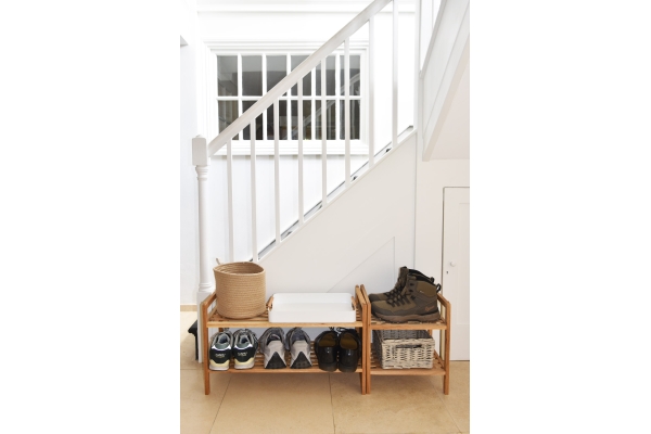 FC Walnut Shoe Rack Georgian Park LS