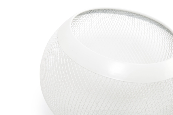 FC Nambu Metal Fruit Bowl White