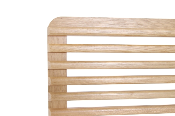 FC Oak Slatted Headbord Kingsize