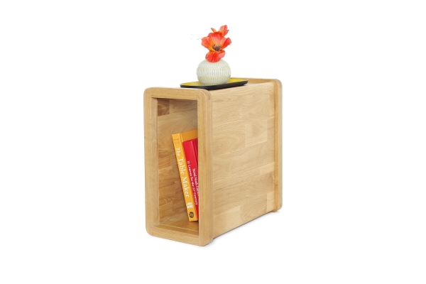 FC Loop Oak Bedside Table