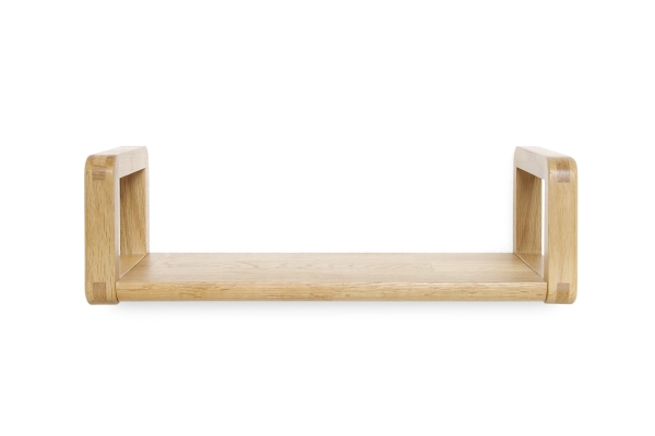 FC Loop Oak Wall Shelf Cm