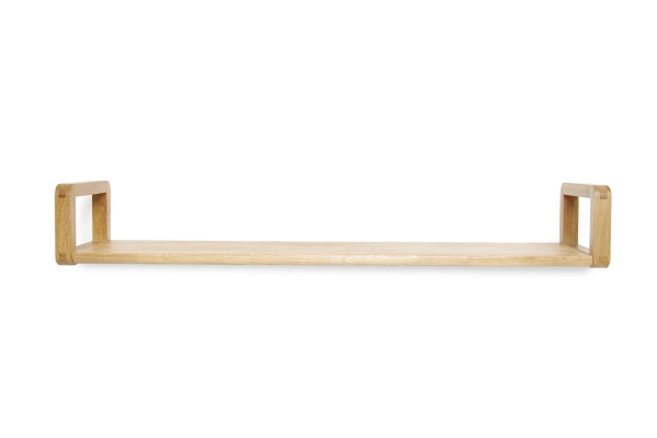 FC Loop Oak Wall Shelf Cm
