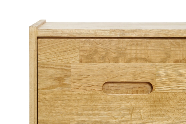FC Oak Cubby Wide Drawers