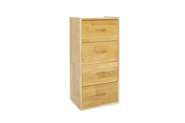 FC Oak Cubby Wide Drawers Xp Hz