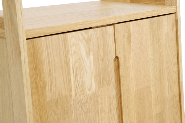 FC Oak Iso Wide Cabinet