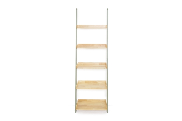 FC Rubberwood And Pine Ladder Shelf