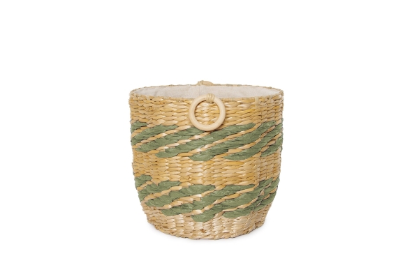 FC Pavie Basket Small Olive Green