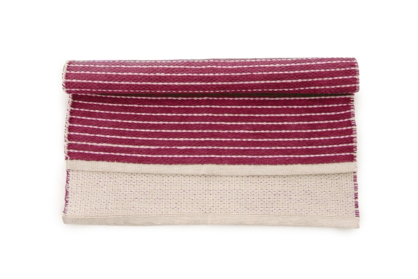 FC Chenille Rug Garnet Red