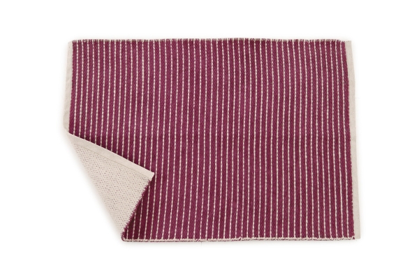 FC Chenille Rug Garnet Red