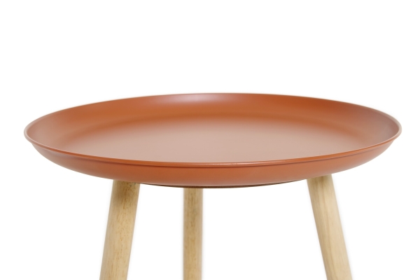 FC Disuku Metal Tables Terracotta