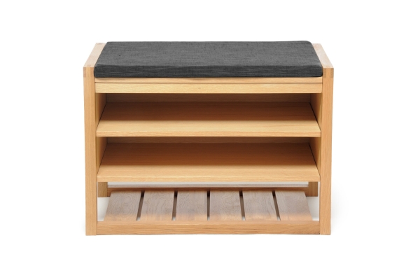 Hallway Bench Charcoal