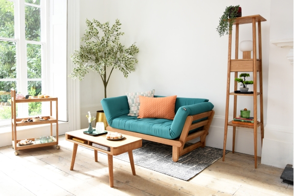 Oak Twingle Sofa Bed - Interior