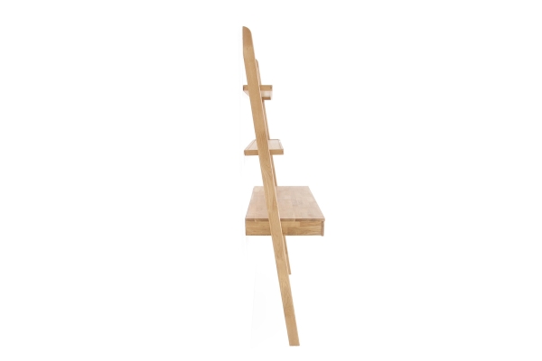 FC Oak Rounded Wide Ladder Desk