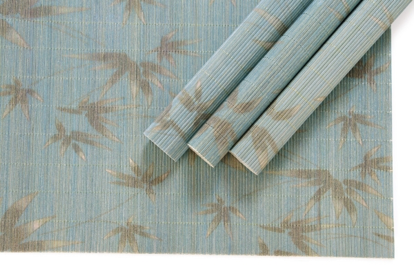 Sasa Bamboo Placemats set of 4 (Oslo Blue)