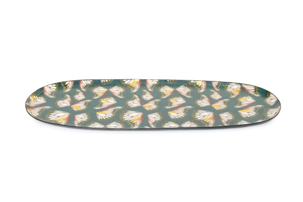 FC Butterfly Enamel Tray Large