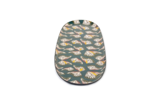 FC Butterfly Enamel Tray Large