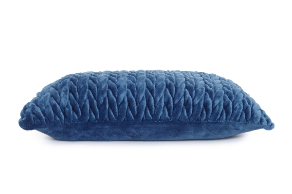 FC Chunky Braid Cushion Legion Blue