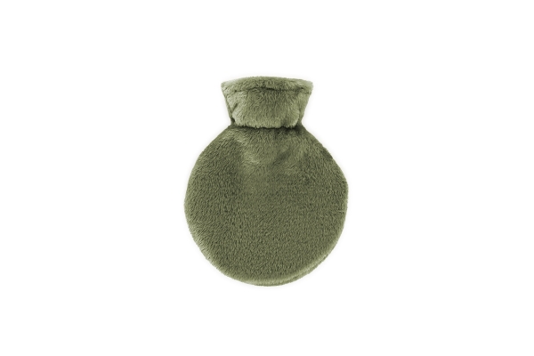 FC Round Hot Water Bottle Deep Olive