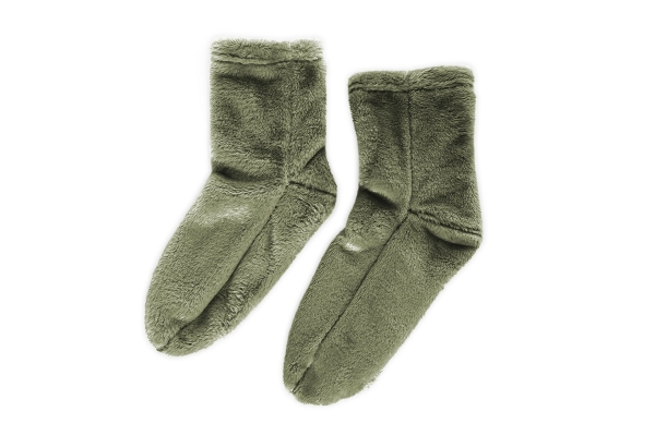 FC Deep Fleece Socks Deep Olive