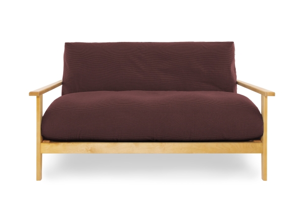 BF Seater Cover Half Rib Aubergine