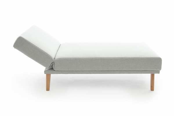 Snooze Sofa Bed (Grey) - Partially unfolded