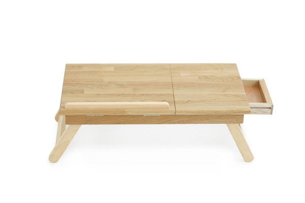 Oak Lap Top Table