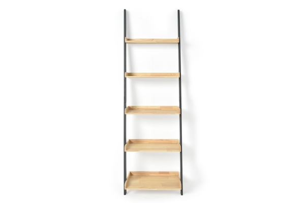 Rubberwood And Pine Cm Ladder Shelves