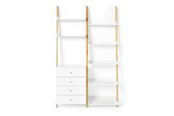 Bammboo And MDF Chest Of Drawers V
