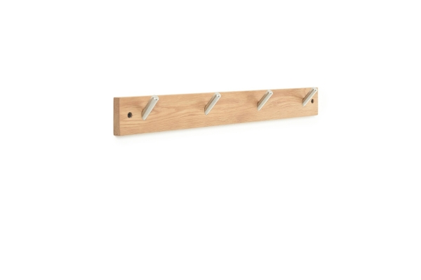 Oak Four Hook Rail