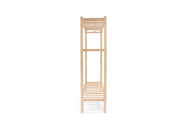 Birch Drape Wardrobe Wide