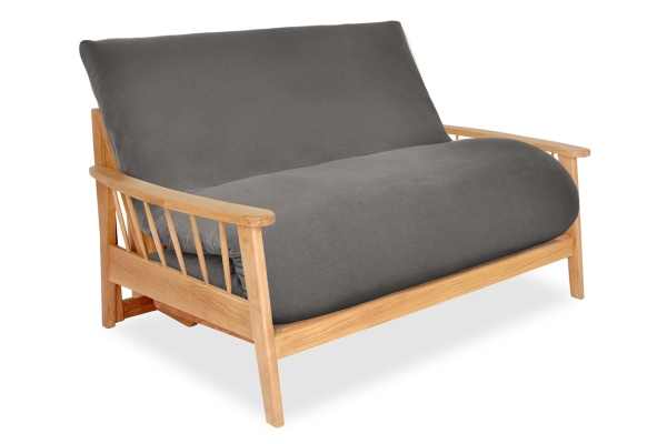 Swift Sofa Bed Seater Handloom Charcoal
