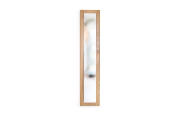 FC Oak Tall Mirror Cabinet