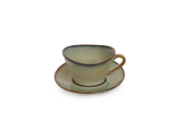 FC Lippy Espresso Cup Saucer